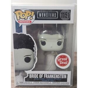 Funko Pop Movies Universal Studios Monsters Bride of Frankenstein 1151 Vinyl
